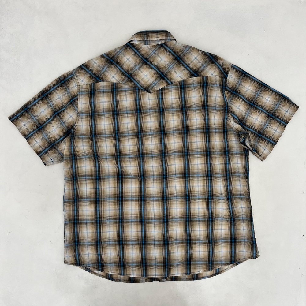 Vintage Wrangler Mens Size XL Snap Shirts Multicolor Western‎ Fashion Plaid - Picture 5 of 7
